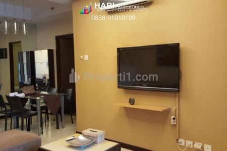 DIJUAL CEPAT Apartemen Bellagio Residence Mega Kuningan 2BR - Kondisi Tersewa (Refund) Best Invest Dekat LRT MRT Busway One Satrio