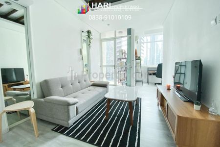 FOR RENT Apartment Bellagio Residence Mega Kuningan 1BR - Renovated Furnished Close to One Satrio LRT MRT Busway