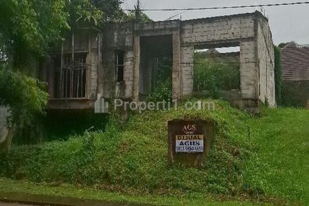 Jual Tanah Kavling Boulevard Hadap Danau Lagoon + Bangunan Bukit Golf Cibubur Riverside