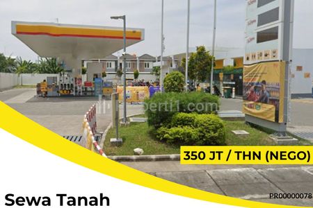 Disewakan Tanah Komersial Ex Pom Bensin Kedung Cowek Surabaya