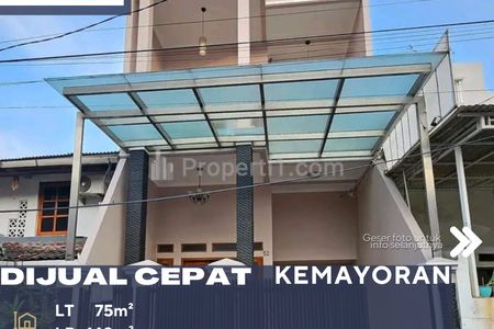 Dijual Rumah 2 Lantai Siap Huni di Kemayoran Jakarta Pusat