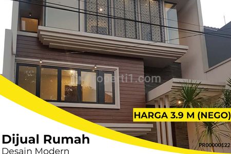 Dijual Rumah Galaxy Bumi Permai Surabaya – Baru, Desain Minimalis Modern