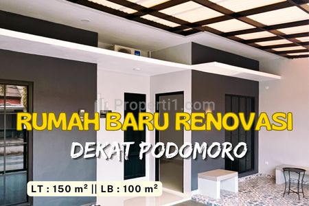 Dijual Rumah Kinagara Regency Baru Renovasi Dekat Podomoro Park Bandung
