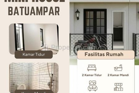 Dijual Rumah Inden 300 Jutaan 2 Lantai di Kramat Jati, Jakarta Timur