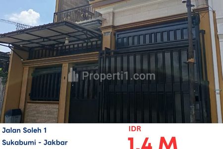 Dijual Lelang MURAH Rumah di Jalan Soleh 1, Sukabumi Selatan, Jakarta Barat