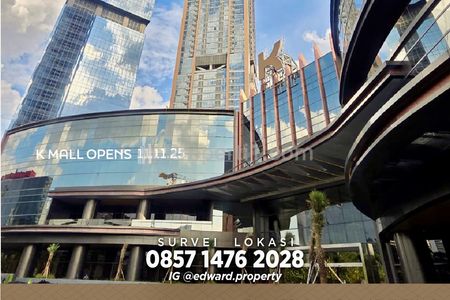 Dijual Premium Apartment Menara Jakarta Kemayoran 2 BR Semi Furnish SIAP HUNI DP Cicil atau Free PPN di Jakarta Pusat