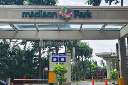 Disewakan Apartemen Madison Park Lantai 25 Tipe Studio Full Furnished, Dekat Mall Central Park, Kampus Trisakti, RS, Tol