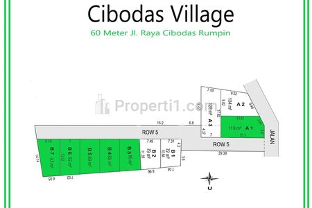 Jual Tanah Kavling Terbaik 4 Menit Menuju SMP PGRI  Rumpin Bogor, Bonus AC - Cibodas Village Bogor
