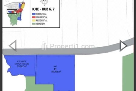 Jual Cepat Nego Tanah HGB Luas 5,6 Hektar Dalam Kawasan Industri KJIE, Karawang Jabar Industrial Estate, Telukjambe, Jawa Barat