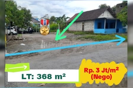 Dijual Murah Tanah Strategis SHM di Bantul Yogyakarta, Boleh Nego