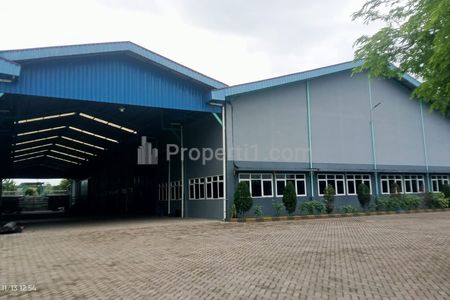 Dijual/Disewakan Gudang Ex Pabrik di Sukorejo Pasuruan