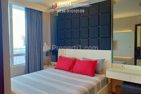 FOR RENT Apartment Denpasar Residence Kuningan City 1BR - Furnish Close to LRT Mall MRT Busway Ambasador Lotte Kokas