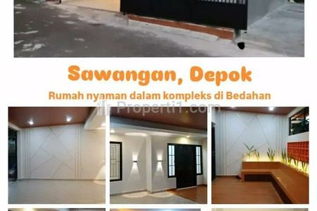 Dijual Rumah Nyaman Dalam Kompleks di Bedahan, Sawangan, Depok
