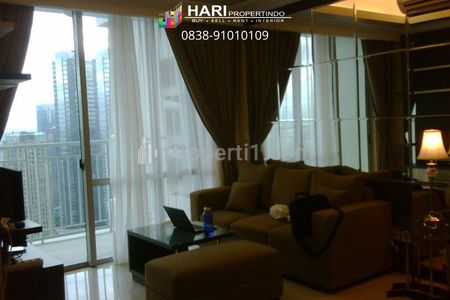For Rent Apartment Denpasar Residence Kuningan City 2BR 72sqm - Furnish Close to LRT MRT Busway Mall Ambasador Lotte Kokas