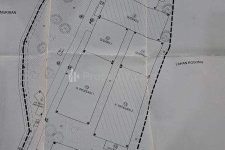Jual Cepat Nego Gudang Luas Tanah 2,2 Hektar Luas Bangunan 7300 Meter, Akses Kontainer di Wanaherang, Gunung Putri, Bogor, Jawa Barat