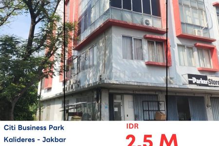 Dijual Lelang Ruko MURAH Citi Business Park, Kalideres, Jakarta Barat