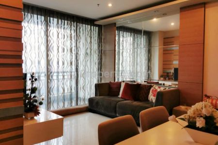 Dijual Apartemen Central Park Residence Tipe 2+1 Bedroom (82m²) Furnish dengan Posisi Lantai Tinggi dan Pemandangan Kota Jakarta