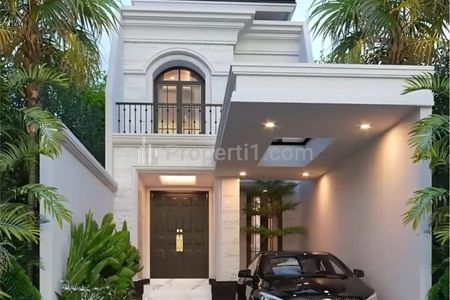 Dijual Rumah Baru Model American Classic di Kavling DKI Meruya