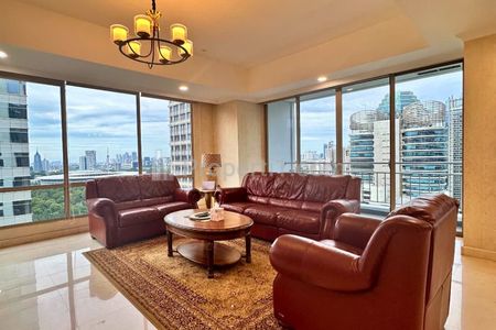 Jual Apartemen Sudirman Mansion Jakarta Selatan- 3 Unit di Gabung Menjadi 1 (2 Lantai) 5BR Full Furnished