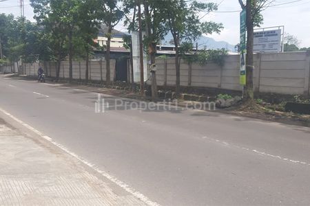 Jual Tanah 7115 m2 SHM Muka 68 Meter Bebas Banjir Akses Container 40 Feet untuk Pergudangan Industri Manufaktur di Sayap Jl. Soekarno Hatta Bandung