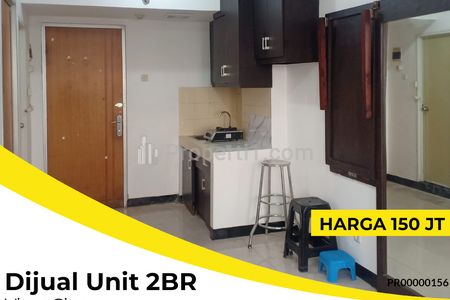 Dijual Apartemen Puncak Permai Darmo Surabaya Tipe 2BR Lantai 7 Unfurnished