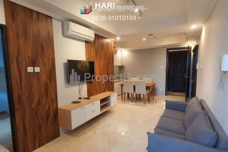 For Rent Apartment Bellagio Residence Mega Kuningan 2 BR - Full Renovation Close to MRT LRT Busway One Satrio
