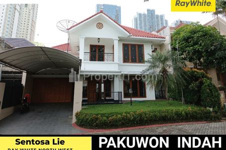 Sewa Rumah Pakuwon Indah Full Furnished Dekat Graha Family, Pakuwon Mall, National Hospital, Sampoerna Academy