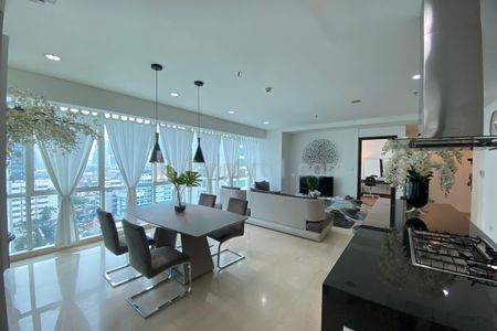Disewakan Apartemen Setiabudi Sky Garden Tipe 3 Kamar Tidur Kondisi Furnished