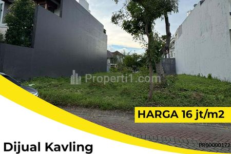 Dijual Tanah Citraland Surabaya Cluster Raffles Garden, Citraland, Surabaya Barat, Lokasi Premium dekat Patung Merlion, 2 Menit dari G-Walk