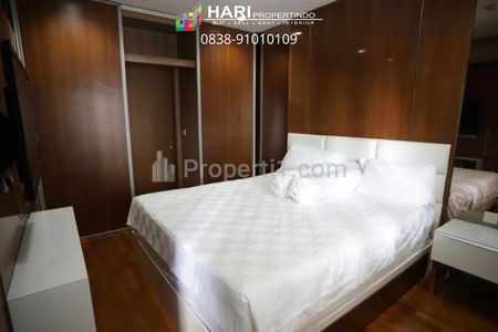 DISEWAKAN Apartemen Sahid Sudirman Residence 2+1 BR Furnished - Jalan Kaki ke Citywalk MRT Busway