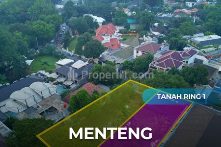 Dijual Tanah di Ring 1 Menteng Dekat Taman Suropati Jakarta Pusat