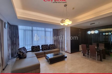 Disewakan Cepat Apartemen Royal Mediterania Garden Residences Jakarta Barat - 3+1 BR Full Furnished, Siap Huni 