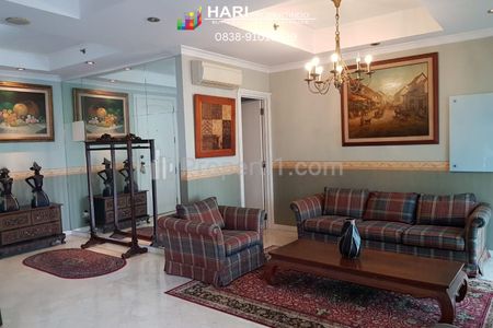 FOR RENT Apartemen Bellagio Residence Mega Kuningan 1BR 84.4 sqm Furnish Close to One Satrio LRT MRT Busway