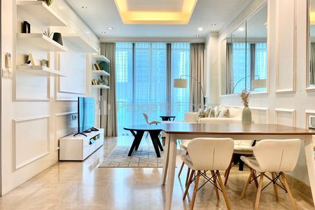 Disewakan Apartemen Full Modern Furnished dan Mewah di Residence 8 Senopati Tipe 2+1 BR 