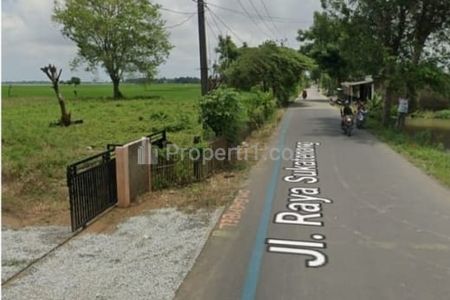 Dijual Tanah di Jalan Raya Sukatenang, Sukatenang, Kecamatan Sukawangi, Kabupaten Bekasi, Jawa Barat