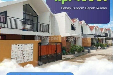 Dijual Rumah Mezzanin Semi 2 Lantai di Cipayung, Depok