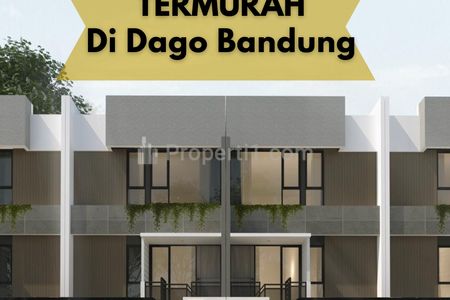Jual Rumah di DAGO Bandung Dekat kampus ITB Ganesha Taman Sari MURAH BANGET - Luas tanah 60 m2