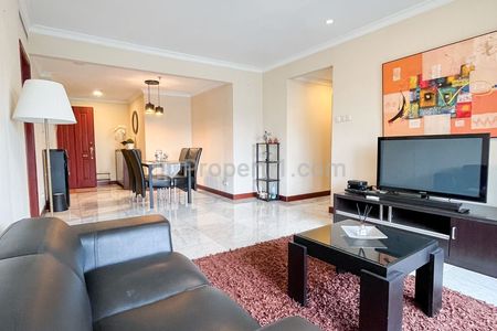 Dijual Apartemen Pavilion Jakarta Pusat – 2BR+Maid Area 107 sqm Full Furnished (Harga 2.8M) Dekat Sudirman, SCBD & Citywalk