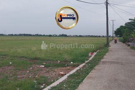 Dijual Tanah Siap Bangun Pinggir Jalan Sukaringin Sukawangi Bekasi