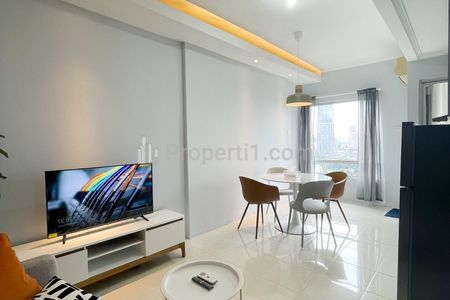 Apartment for Rent at Sudirman Park 2 BR Fully Furnished, Near Citywalk Sudirman, LSPR, Sahid Sudirman Center Building, and Setiabudi MRT Station