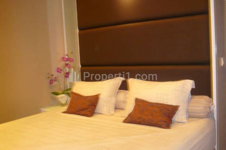 For Rent Luxury Apartment at Sahid Sudirman Residence, Strategic Location in Golden Triangle, South Jakarta - Type 2BR Fully Furnished 
