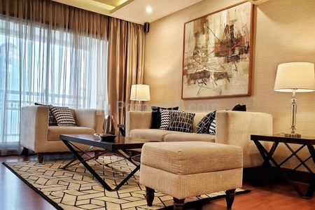 Disewakan Luxury Apartment at Pavilion Strategic Location in South Jakarta - 2+1BR Full Modern Furnished