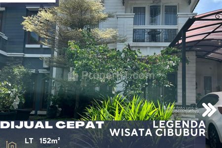 Dijual Murah Rumah dalam Perumahan Legenda Wisata Cibubur Bogor