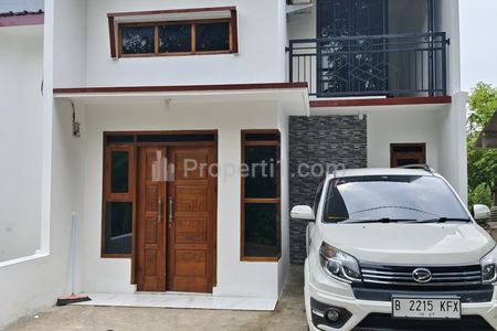 Dijual Rumah Baru 2 Lantai dekat Tol Desari, Stasiun Citayam & Depok Lama