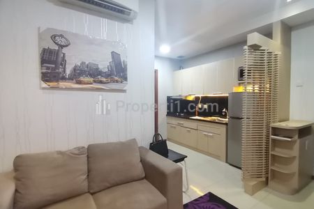 Jual Apartemen Thamrin Residence Tipe 1 Kamar Tidur Kondisi Furnished