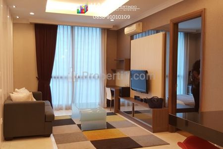 FOR RENT Apartment Residence 8 Senopati Sudirman SCBD 1BR 102sqm - Close to MRT Busway Ashta Grand Lucky