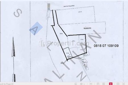 Dijual Tanah Ngantong Akses Langsung Jl. Pos Pengumben Raya, Cocok Dibangun Cluster Eksklusif