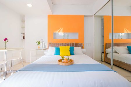 Sewa Apartemen Tamansari Sudirman Type Studio Siap Huni - Lokasi Strategis, Dekat MRT dan Halte Busway Benhil, RS Siloam, Thamrin, Semanggi