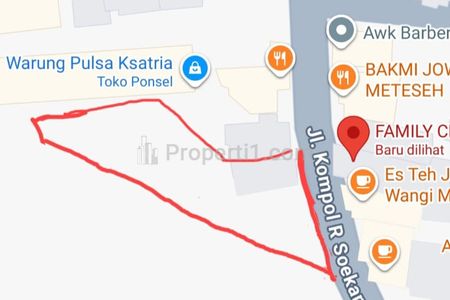Dijual Tanah Strategis Pinggir Jalan Raya Meteseh, Dekat Kampus dan Rumah Sakit Undip, RSWN, Unimus, dan Primaya, Semarang