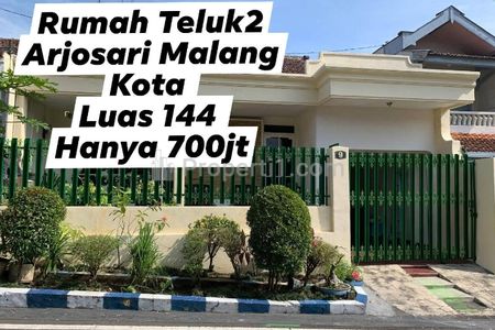 Jual Rumah di Teluk-Teluk Arjosari Malang, Luas Tanah 144 m2